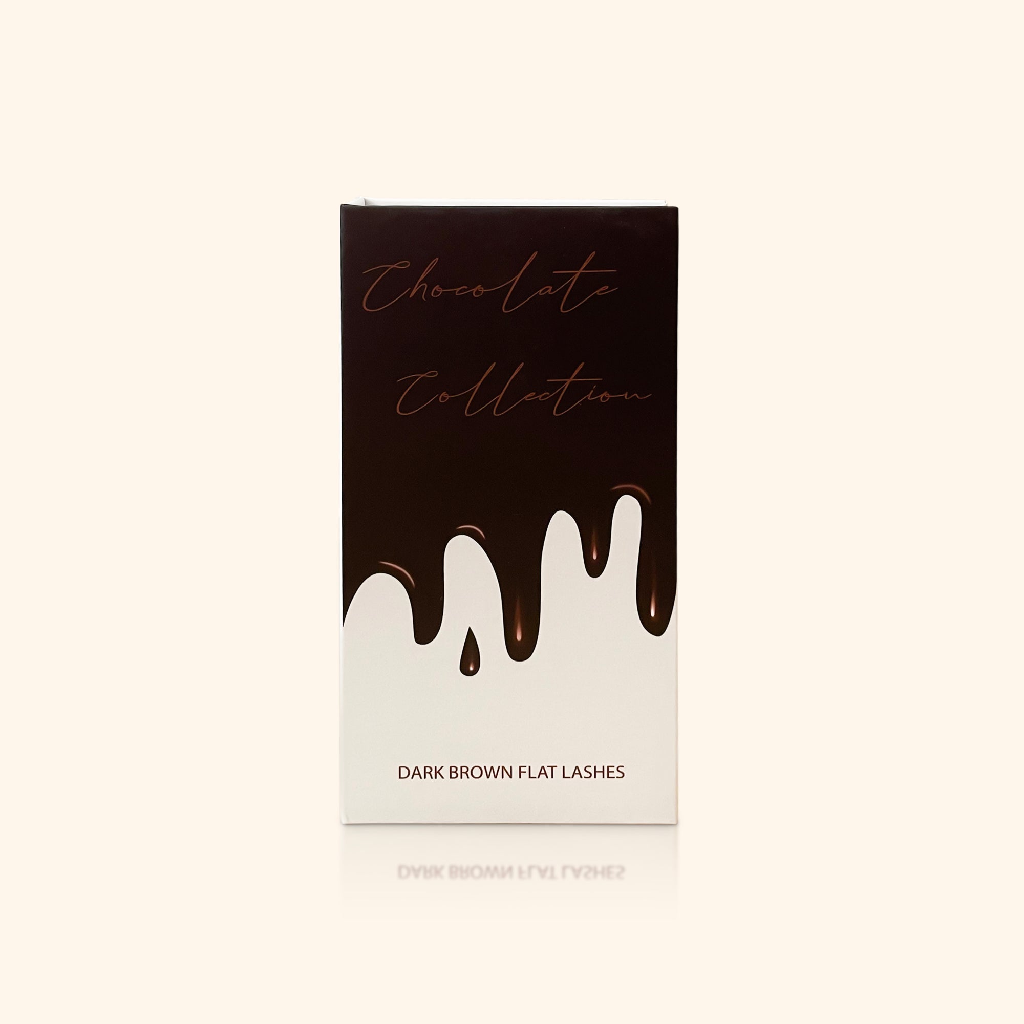 DARK BROWN FLAT LASHES 0.20