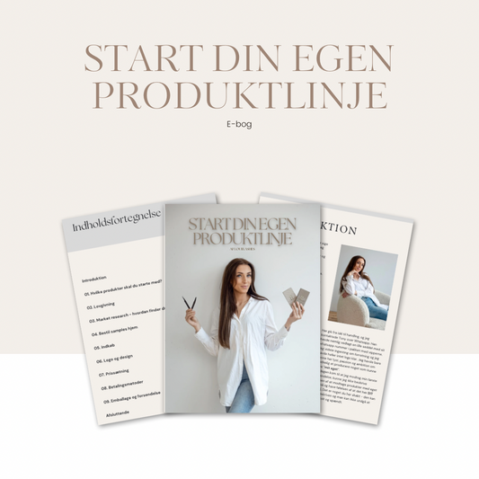E-bog: Start din egen produktlinje
