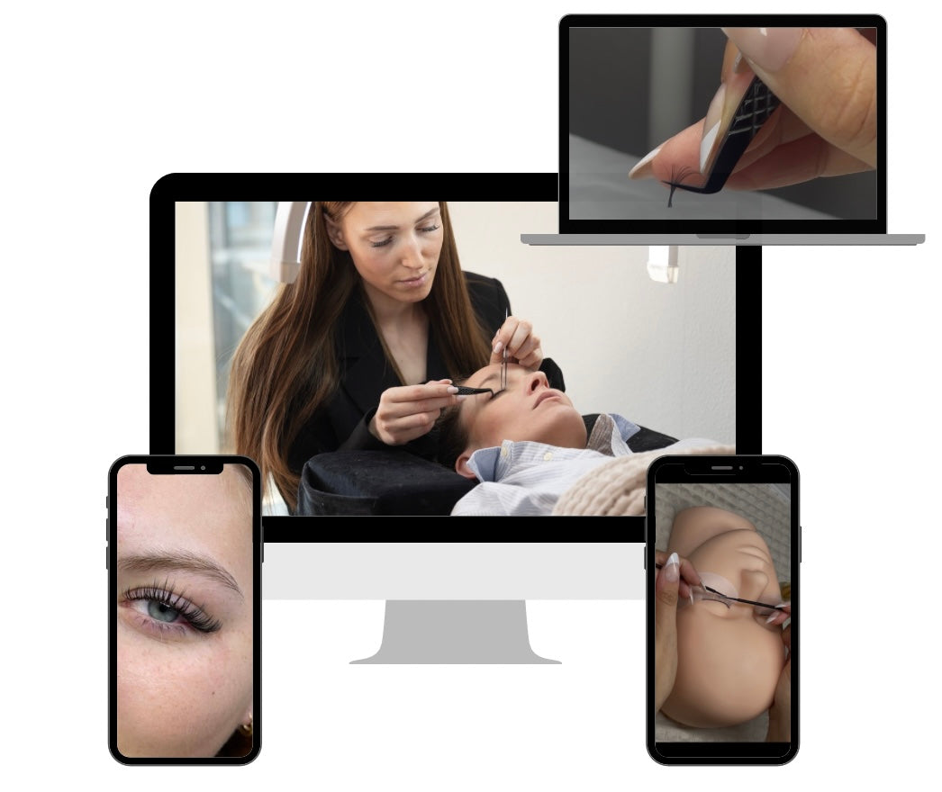ONLINE VOLUME LASHES KURSUS